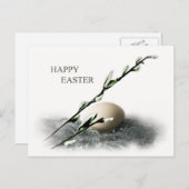 Osterweide Feiertagspostkarte (Vorne/Hinten)