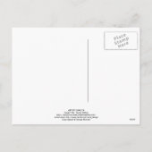 Osterweide Feiertagspostkarte (Rückseite)