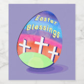 Osterweinlabel Weinetikett (Einzelnes Label)