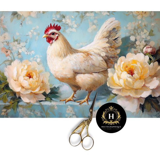 Osterweiße Hühnergelb Rosen entcouppen Seidenpapier