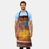 Osterwiederauferstehung Feier Schürze (Getragen)