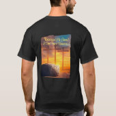 Osterwiederauferstehung Feier T - Shirt (Rückseite)