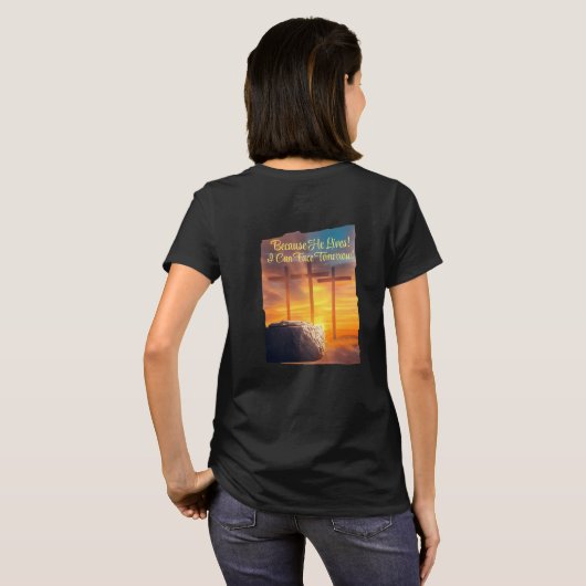 Osterwiederauferstehung Feier T - Shirt (Schwarz voll)