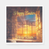 Osterwiederauferstehungsfeier Neapel Serviette (Vorderseite)