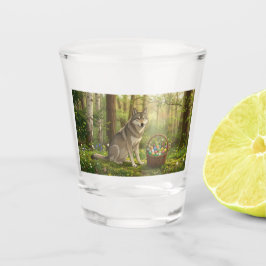 Osterwolf  schnapsglas