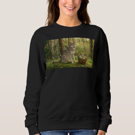 Osterwolf  sweatshirt (Vorderseite)