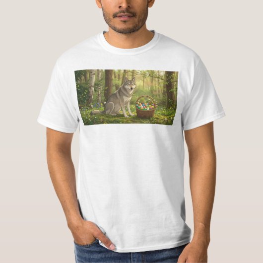 Osterwolf  T-Shirt (Vorderseite)