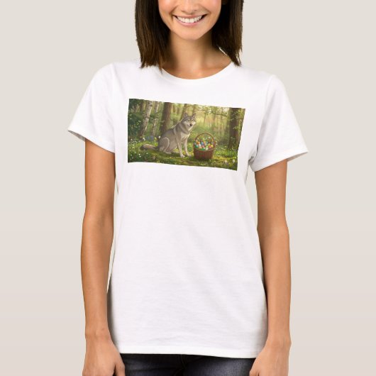 Osterwolf  T-Shirt (Vorderseite)