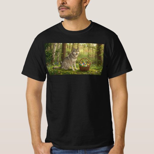 Osterwolf  T-Shirt (Vorderseite)