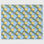 Osterwrap Papier Frühlingstücher Geschenkpapier (Flach)