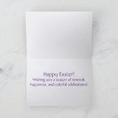 Osterwünsche Einladung (Innenseite)