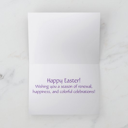 Osterwünsche Einladung (Innenseite)