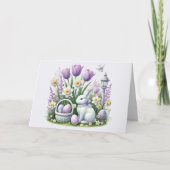 Osterwünsche Einladung (Vorderseite)