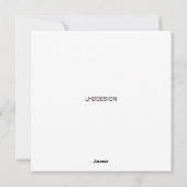 Osterwünsche Feiertagskarte (Rückseite)