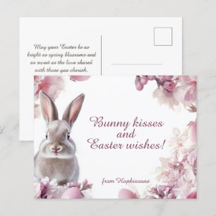 🐇 Osterwünsche Feiertagspostkarte