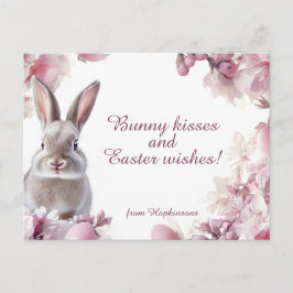 🐇 Osterwünsche Feiertagspostkarte