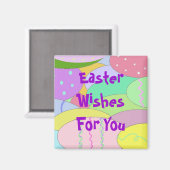 Osterwünsche für Sie Magnet (Vorderseite/Rückseite)