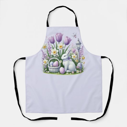 Osterwünsche Schürze (Vorderseite)