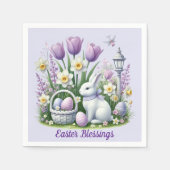 Osterwünsche Serviette (Vorderseite)