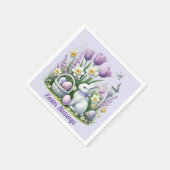 Osterwünsche Serviette (Ecke)