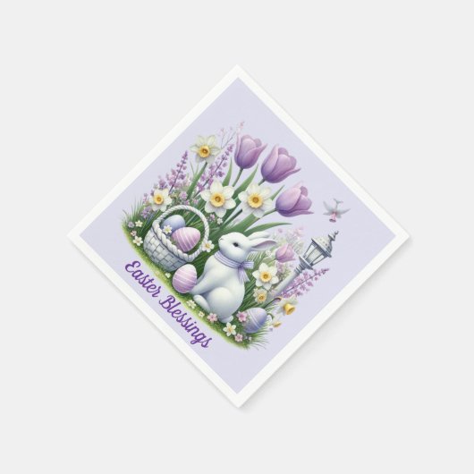 Osterwünsche Serviette (Ecke)