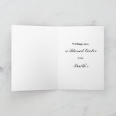 Osterwünsche und Segen Programm (Innenseite)