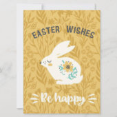Osterwünschkarte Feiertagskarte (Vorderseite)