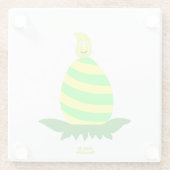 Osterwünscht Glass-Untersetzer Glasuntersetzer (Rückseite)