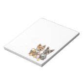 OsterYorkshire Terrier Dogs Notizblock (Rotiert)