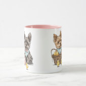 OsterYorkshire Terrier Dogs Tasse (Zentrum)