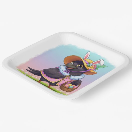 Osterzange Pappteller (Gewinkelt)