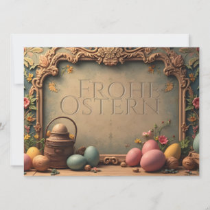 Osterzauber im Vintage-Stil mit festlichen florale