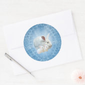 Osterzaubersticker Runder Aufkleber (Umschlag)