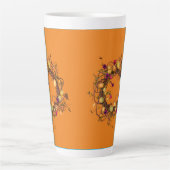 Osterzeit mit großer Latte-Tasse Milchtasse (Vorderseite)