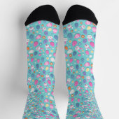 Osterzeit  socken (Oben)