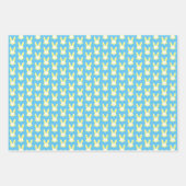 Osterzellenwaschpapierblätter Geschenkpapier Set (Vorderseite 3)