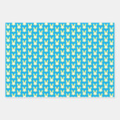 Osterzellenwaschpapierblätter Geschenkpapier Set (Vorderseite)