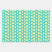 Osterzellenwaschpapierblätter Geschenkpapier Set (Vorderseite 3)