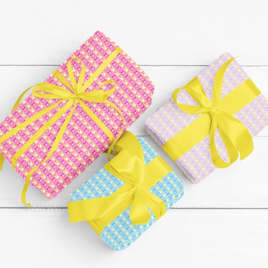 Osterzellenwaschpapierblätter Geschenkpapier Set
