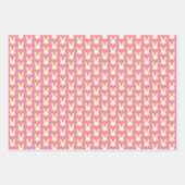 Osterzellenwaschpapierblätter Geschenkpapier Set (Vorderseite 3)