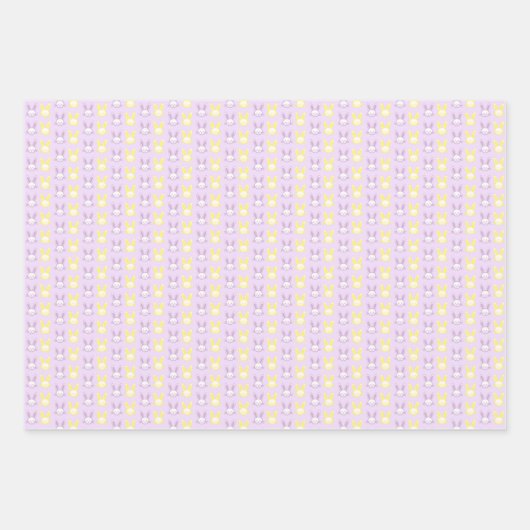 Osterzellenwaschpapierblätter Geschenkpapier Set (Vorderseite)