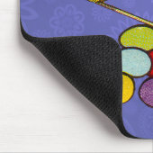 Osterzgebrannte Hühner - Darstellung Mousepad (Ecke)