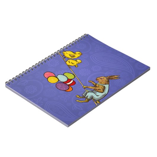 Osterzgebrannte Hühner - Darstellung Notizblock (Linke Seite)