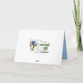 Osterziege Feiertagskarte (Rückseite)