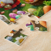 Osterzwerge Fröhliche Frühlingsgartenparty Puzzle (Seite)