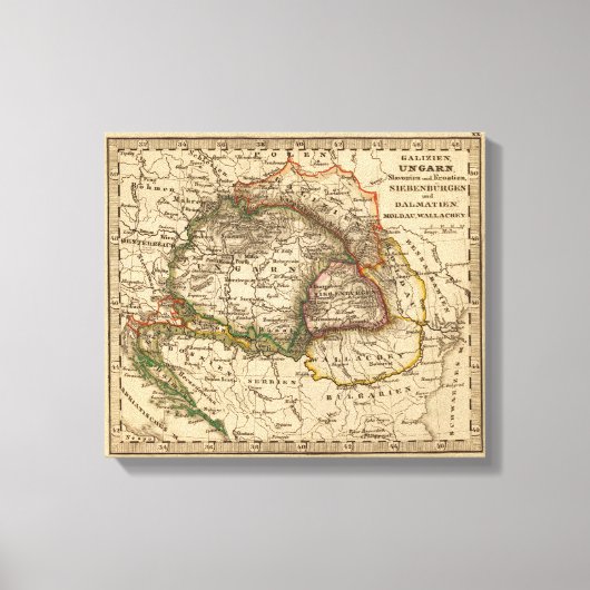 Osteuropa Leinwanddruck (Vorderseite)