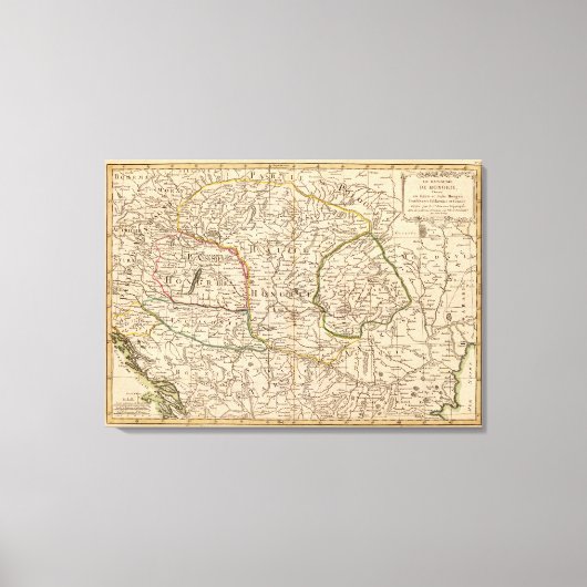 Osteuropa Leinwanddruck (Vorderseite)