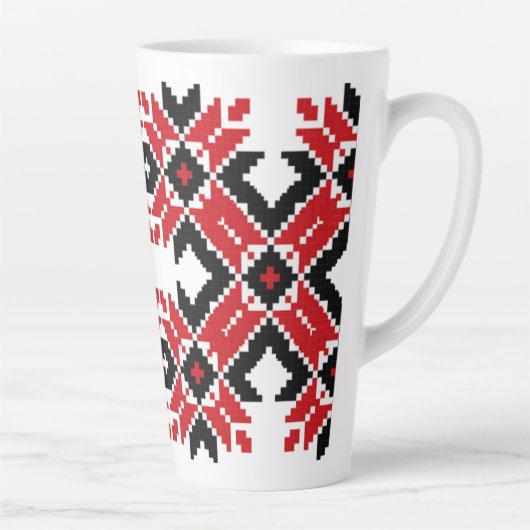 Osteuropa Muster, Traditionelles Volk, Folklore Milchtasse (Rechts)