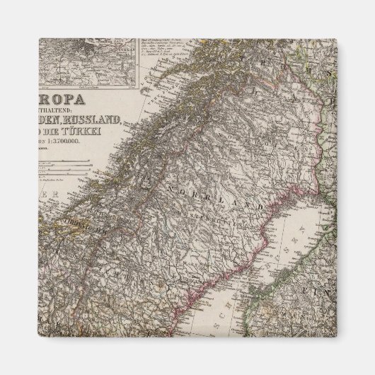 Osteuropa, Norwegen Magnet (Vorne)