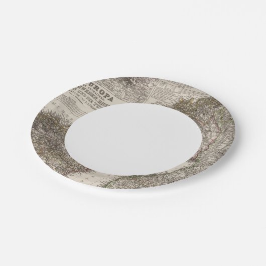 Osteuropa, Norwegen Pappteller (Schrägansicht)